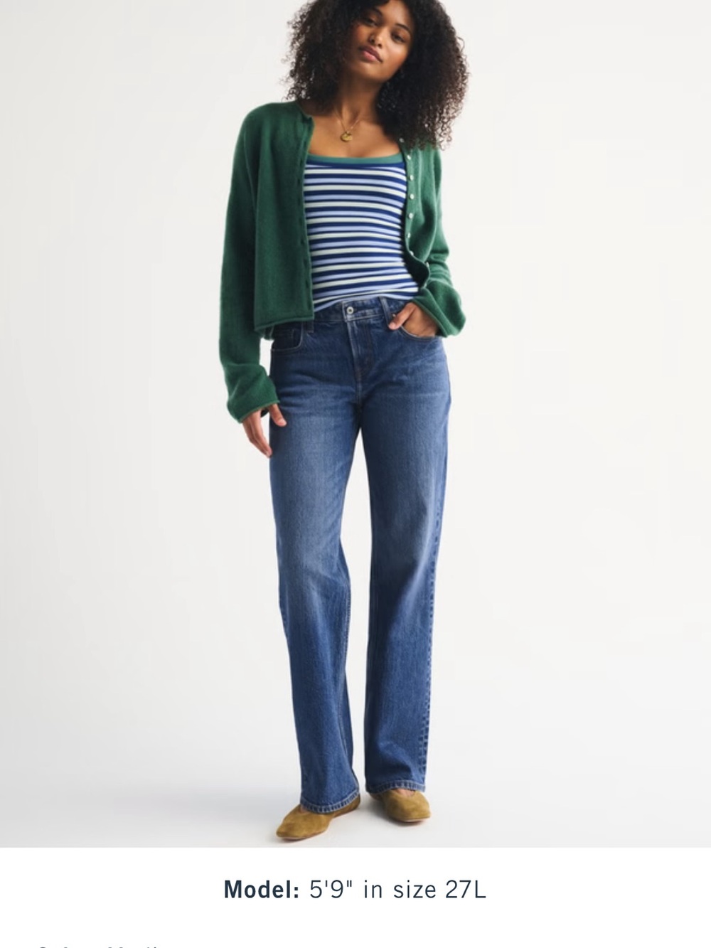 Abercrombie Curve Love Low Rise 90s Relaxed Jeans